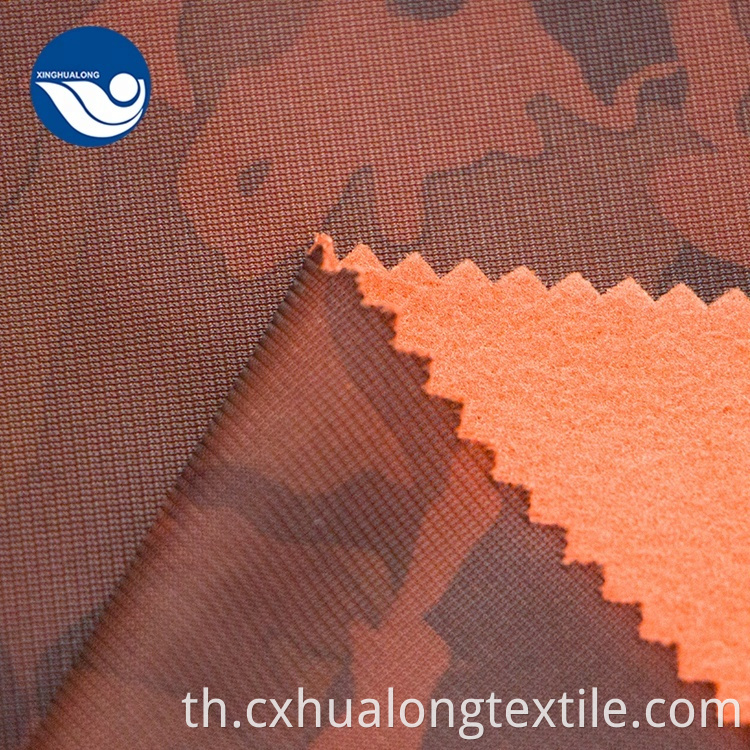 Polyester Printed Military Camouflage Knitted Fabric